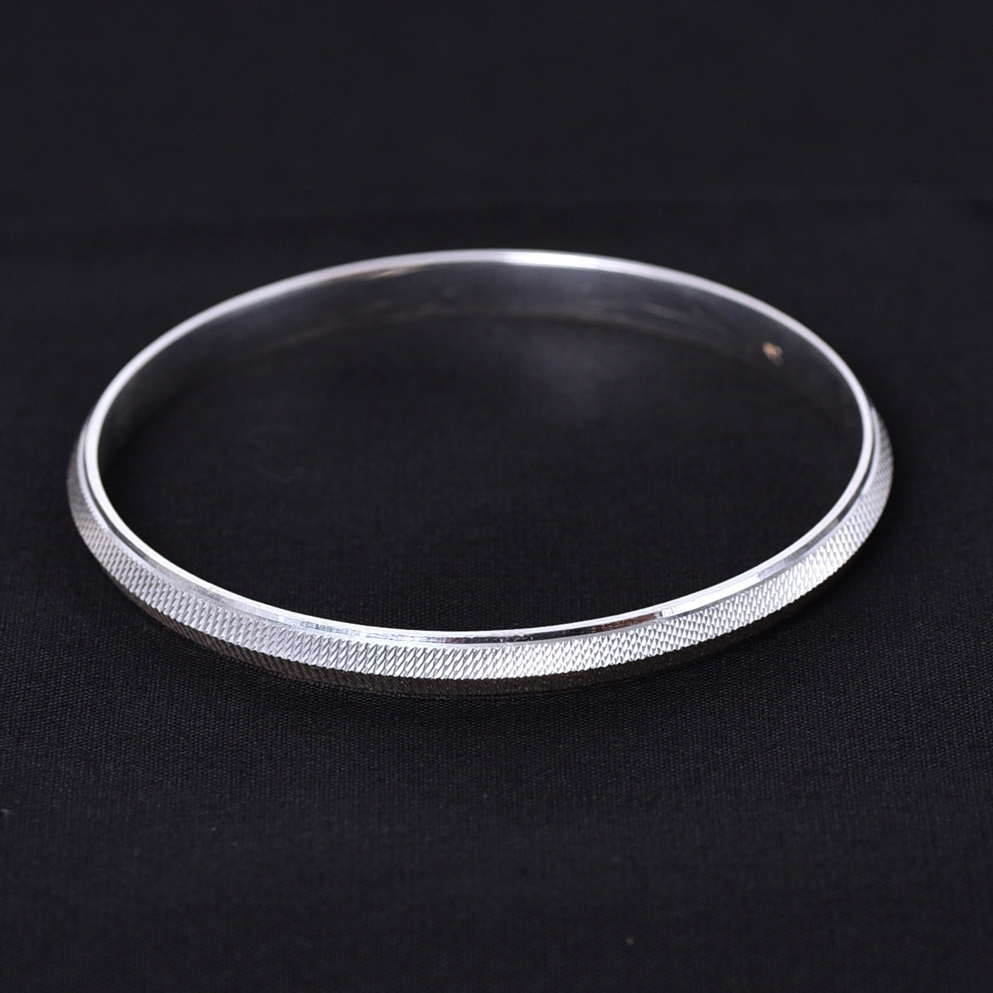 Silver Jeetendra Mens Kada