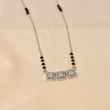 Princess Cut Half Beaded Mangalsutra