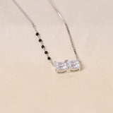 Silver Minimalistic Boxy Mangalsutra
