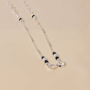 Sterling Silver Fancy Infinity Mangalsutra