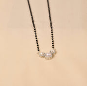 Pearl and Diamond Beaded Mangalsutra  for Modern Look  by Elyta