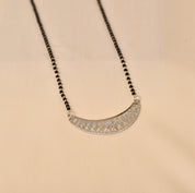 Elegant Mangalsutra in Diamond Curve by Elyta