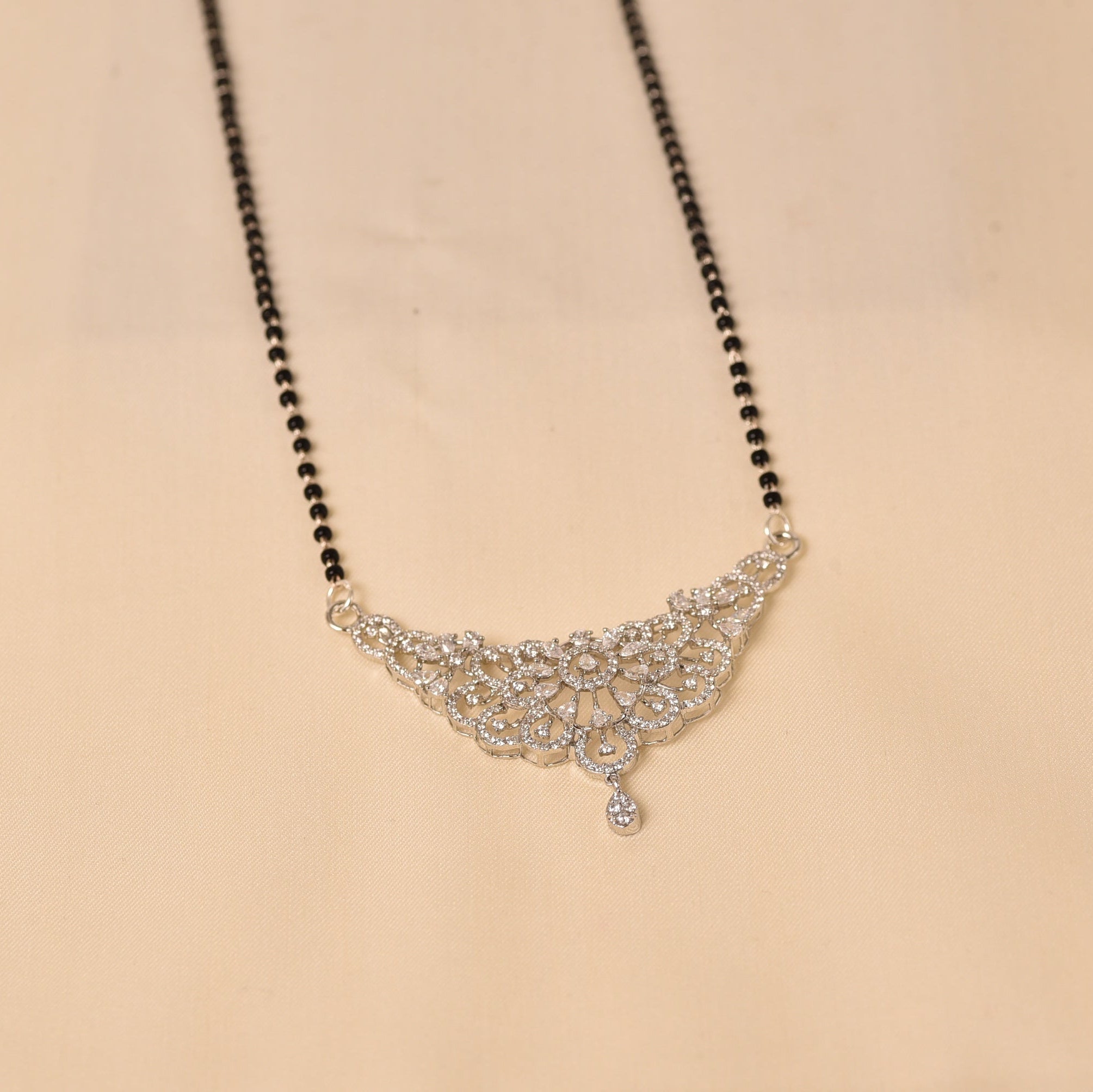 Bridal Mangalsutra in 925 Silver by Elyta