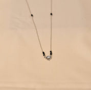 Solitaire Mangalsutra in Heart Shape  by Elyta