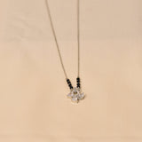 925 Silver Trinity Diamond Mangalsutra