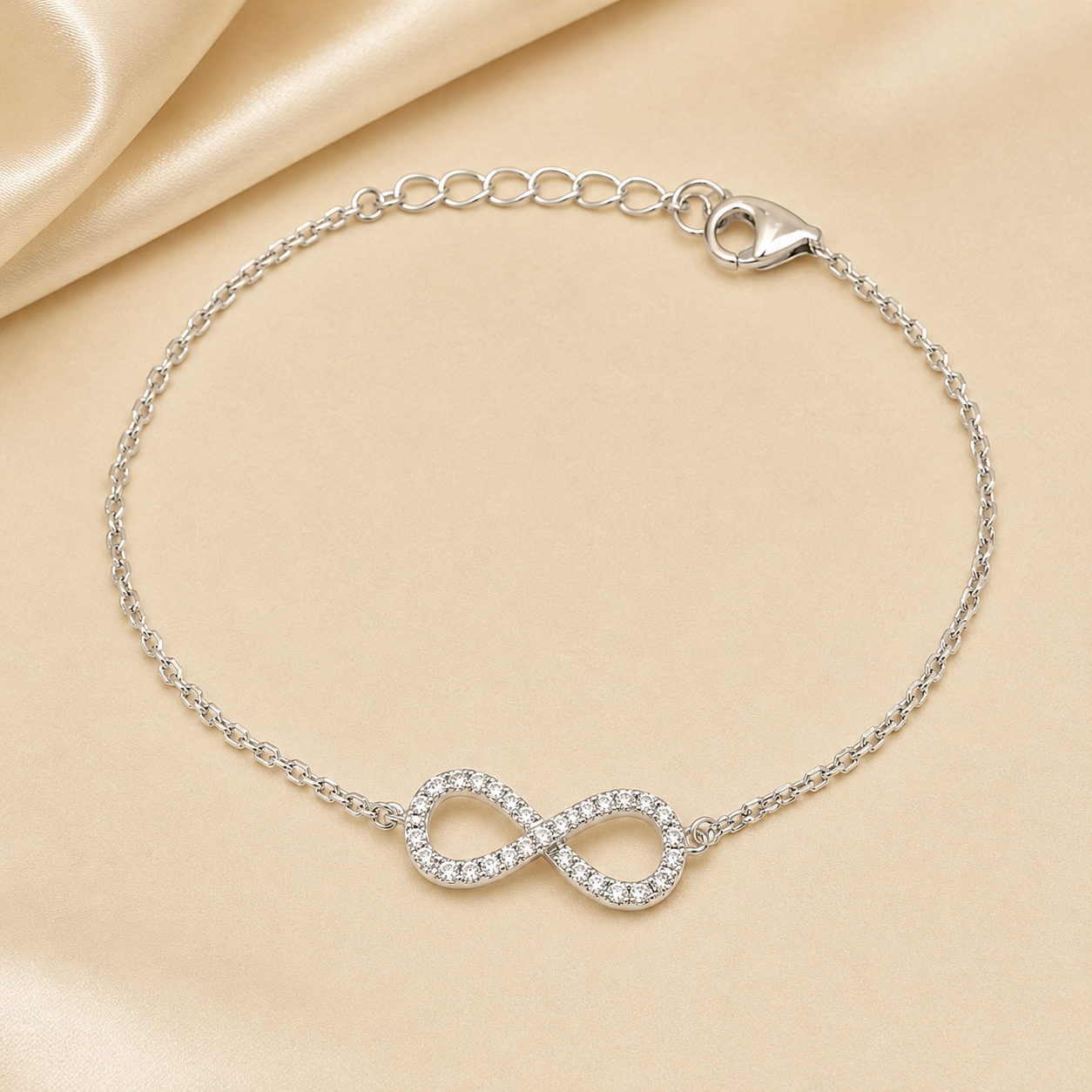 925 Silver Minimalist Daily wear bracelet for her by Elyta