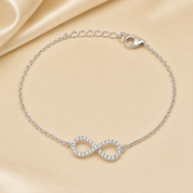 925 Silver Minimalist Daily wear bracelet for her by Elyta