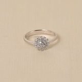 Silver Sterling SnowFlake Ring