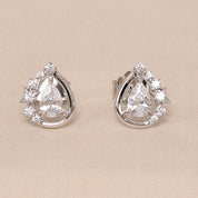 925 Sterling Silver Diamond Studs Earring for Girls -Elyta