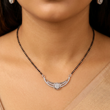 925 Silver Moonlace Mangalsutra