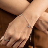 Moon and Star Charm Bracelet
