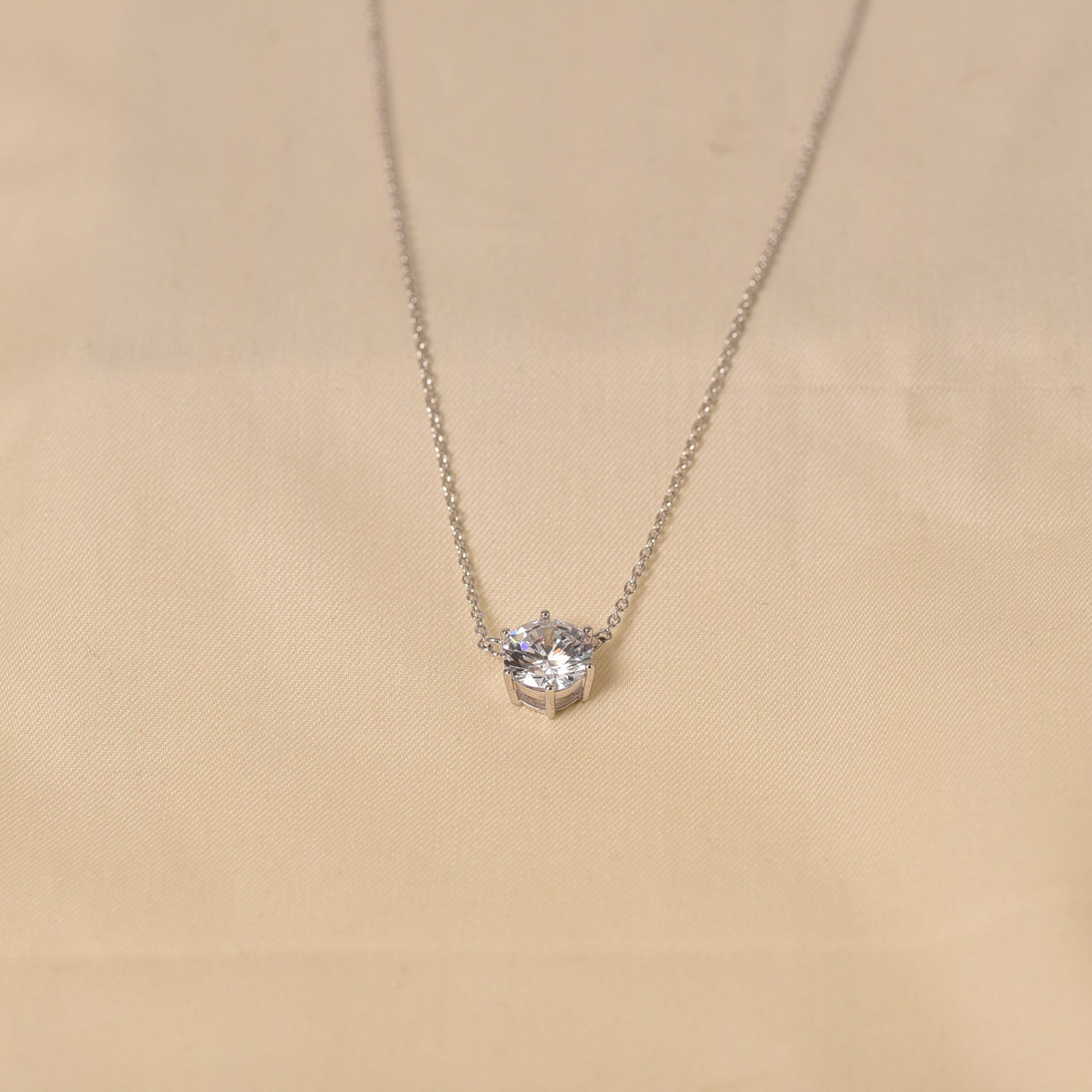 Kiera Necklace - Silver