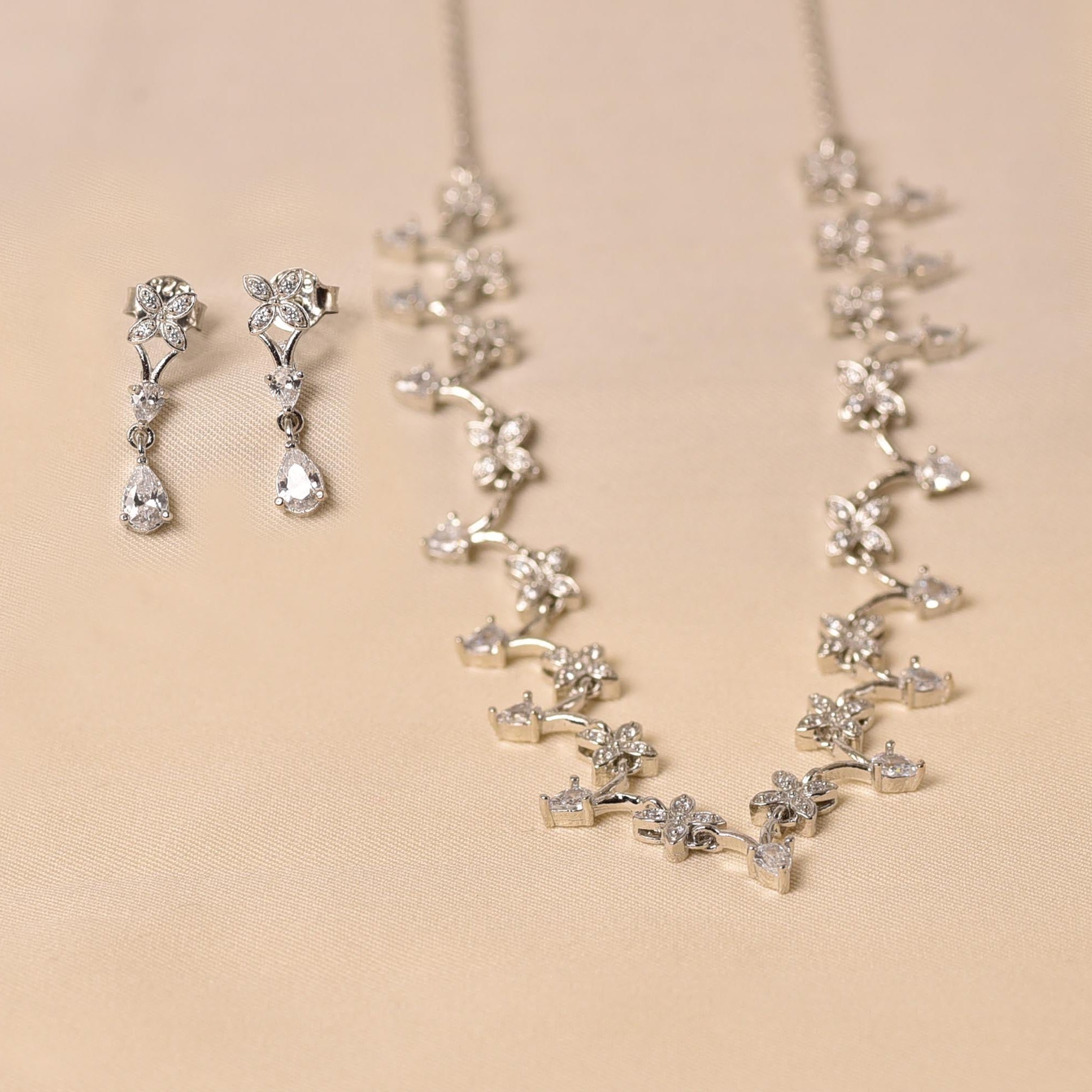 925 Sterling Silver Necklace set for Women - Elyta Jewelry
