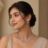 925 Silver Cirra Necklace Set