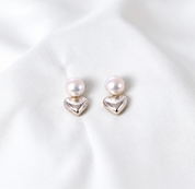 Heartily Earrings - Silver