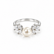 925 Silver Serene Bloom Ring