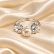 925 Silver Serene Bloom Ring