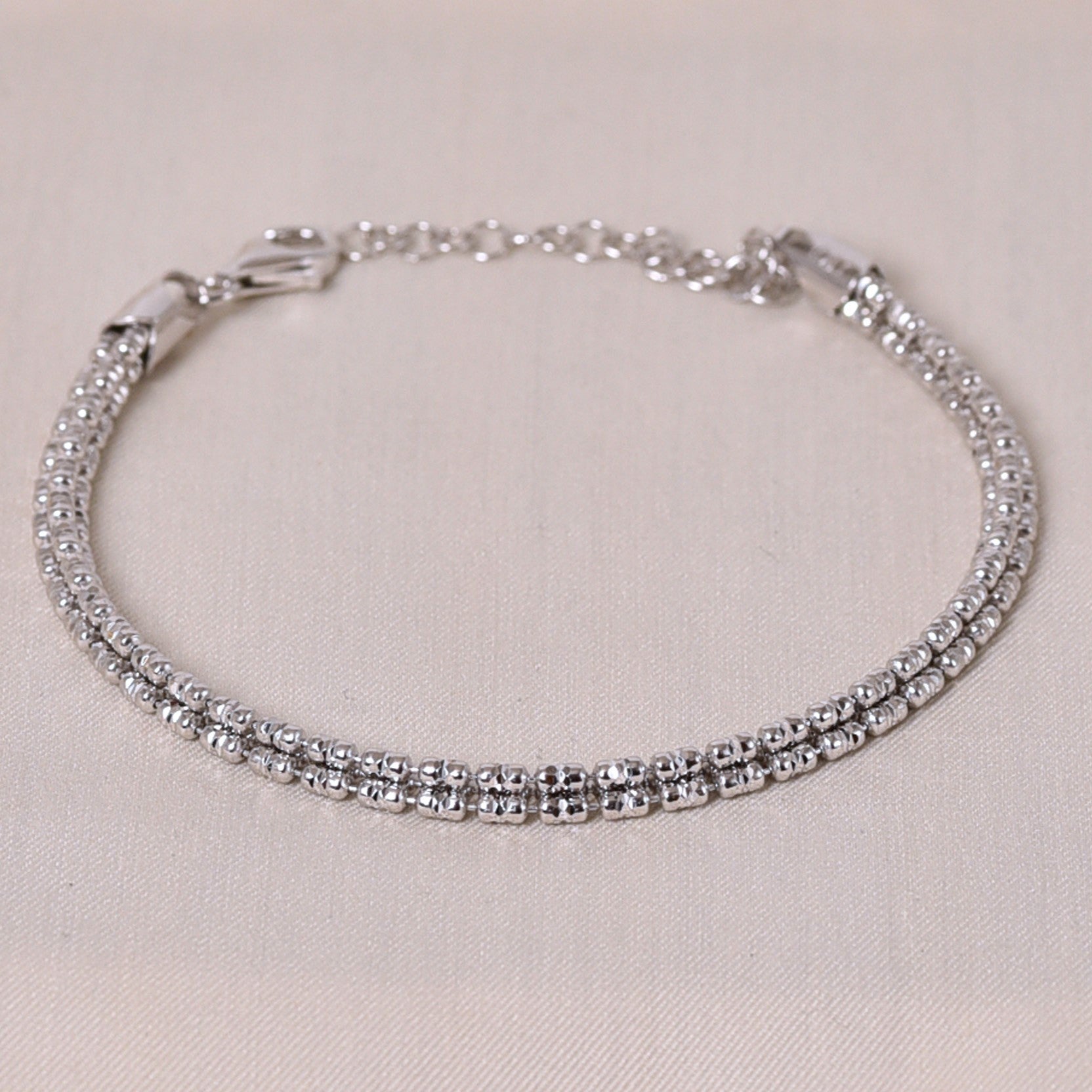 Plain Festive wear layered bracelet for women by Elyta