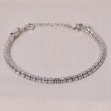 Square Beads Tennis Bracelet