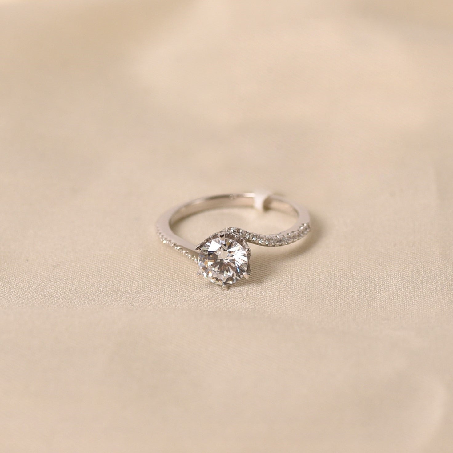 Diamond Whisper Ring