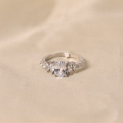 Diamond Dewdrop Ring