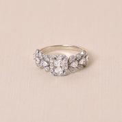 Sterling Silver Diamond Danzel Ring