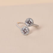 Two Round Diamond Ring