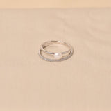 925 Silver Pearl Radiance Ring