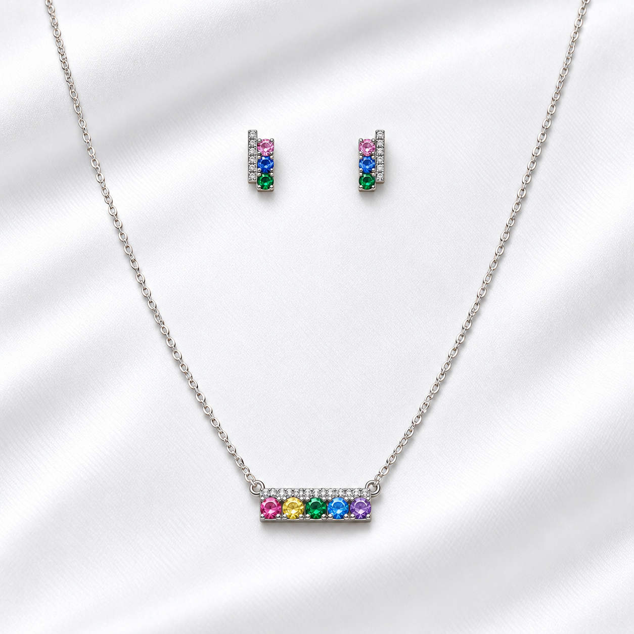 925 Silver Multicolour Majesty