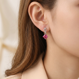 925 Silver Royal Drops - Pink