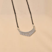 Luxury Mangalsutra in Black Beads by Elyta