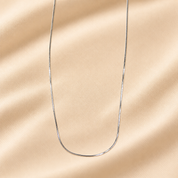 Sterling Silver Simple Fancy Chain