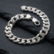 Silver Chain Mens Bracelet