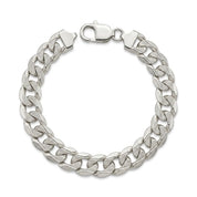 Silver Shahrukh Heavy Mens Bracelet