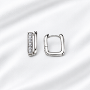 925 Silver Luxe Hoops