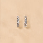 High-polish 925 Silver Hoops gift for girlfriend - Elyta