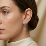 Silver Sterling Misha Earring