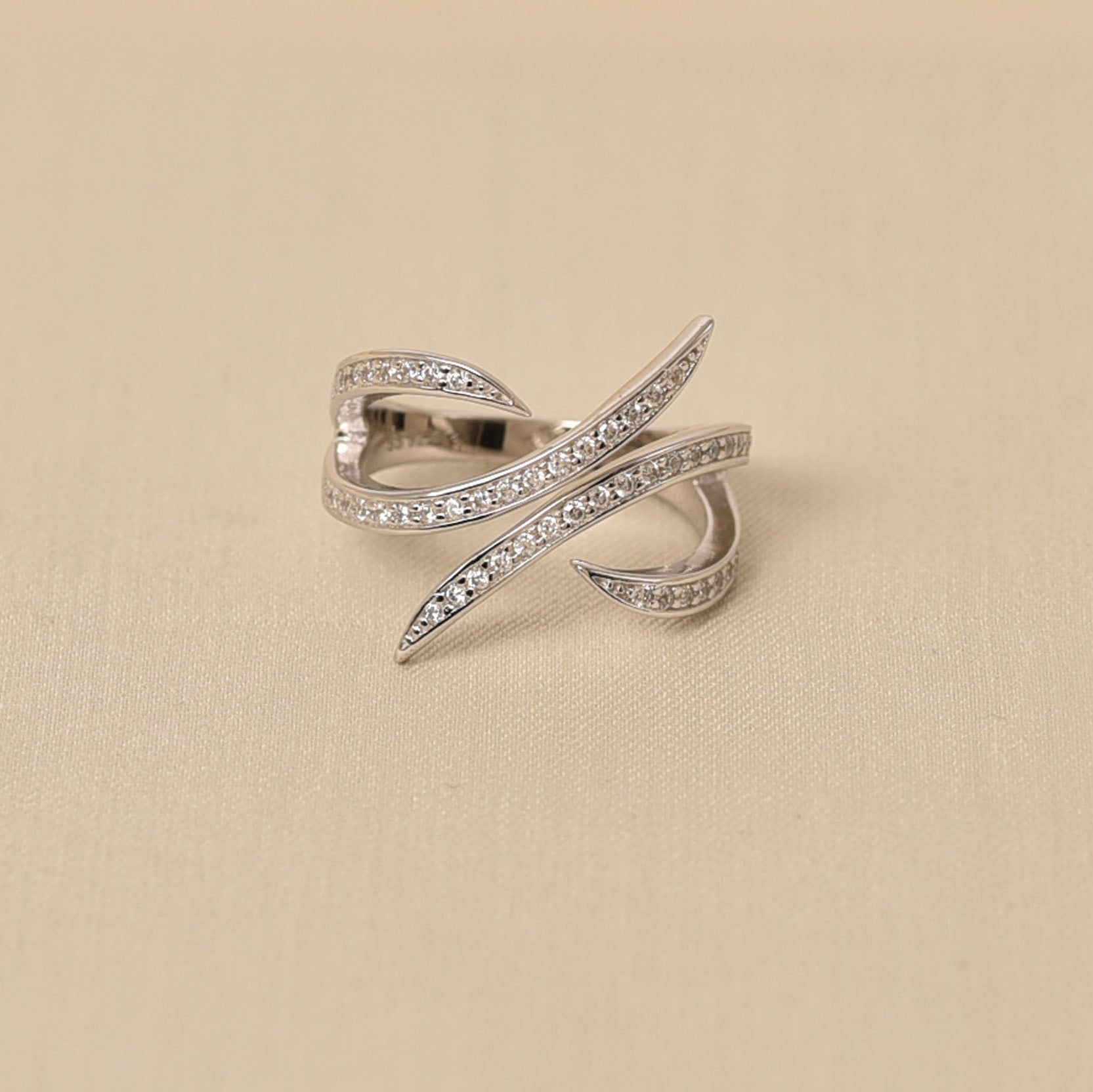 925 Silver CZ Ring for Women -Elyta