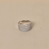 Silver Sterling  Class Ring For Her