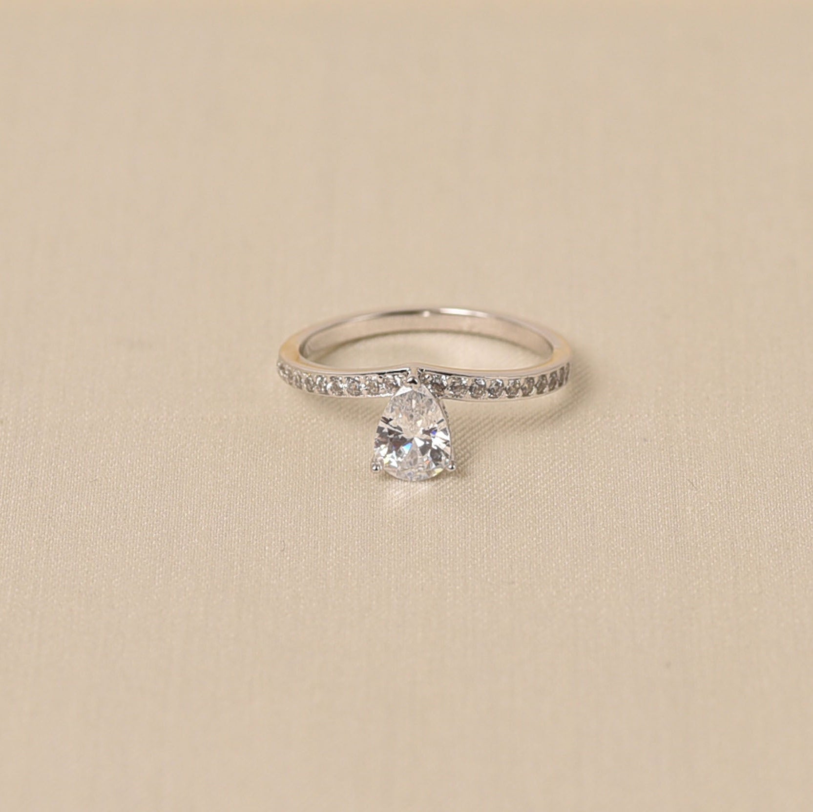 925 Sterling silver Office wear Ring for Women by  Elyta