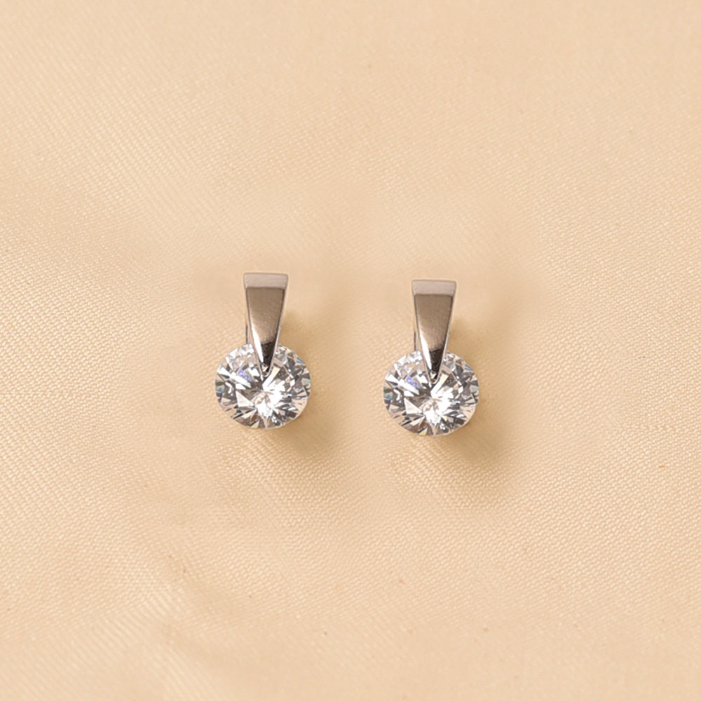 Hypoallergenic Silver Small Hoops Earring for Girls by Elyta