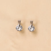 Hypoallergenic Silver Small Hoops Earring for Girls by Elyta