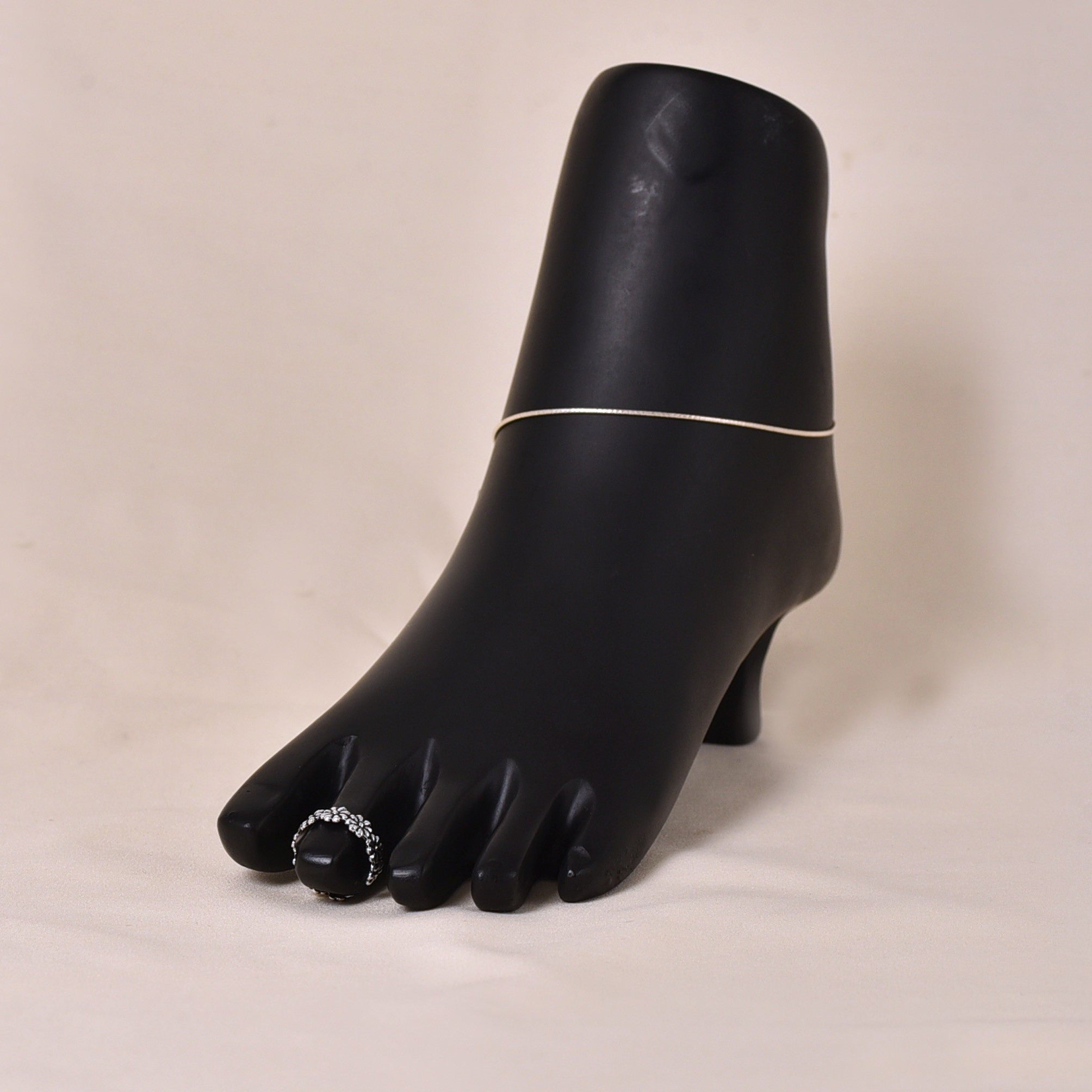 Multi Flower Toe Ring (Pair)