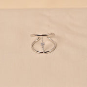 Diamond Like stone Ring for women by Elyta