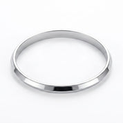 Silver Punjabi Men's Kada - 2'7