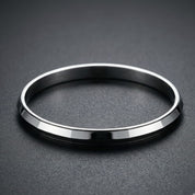 Silver Punjabi Men's Kada - 2'7