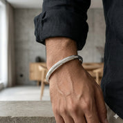 Silver Amitabh Mens Kada 2'12