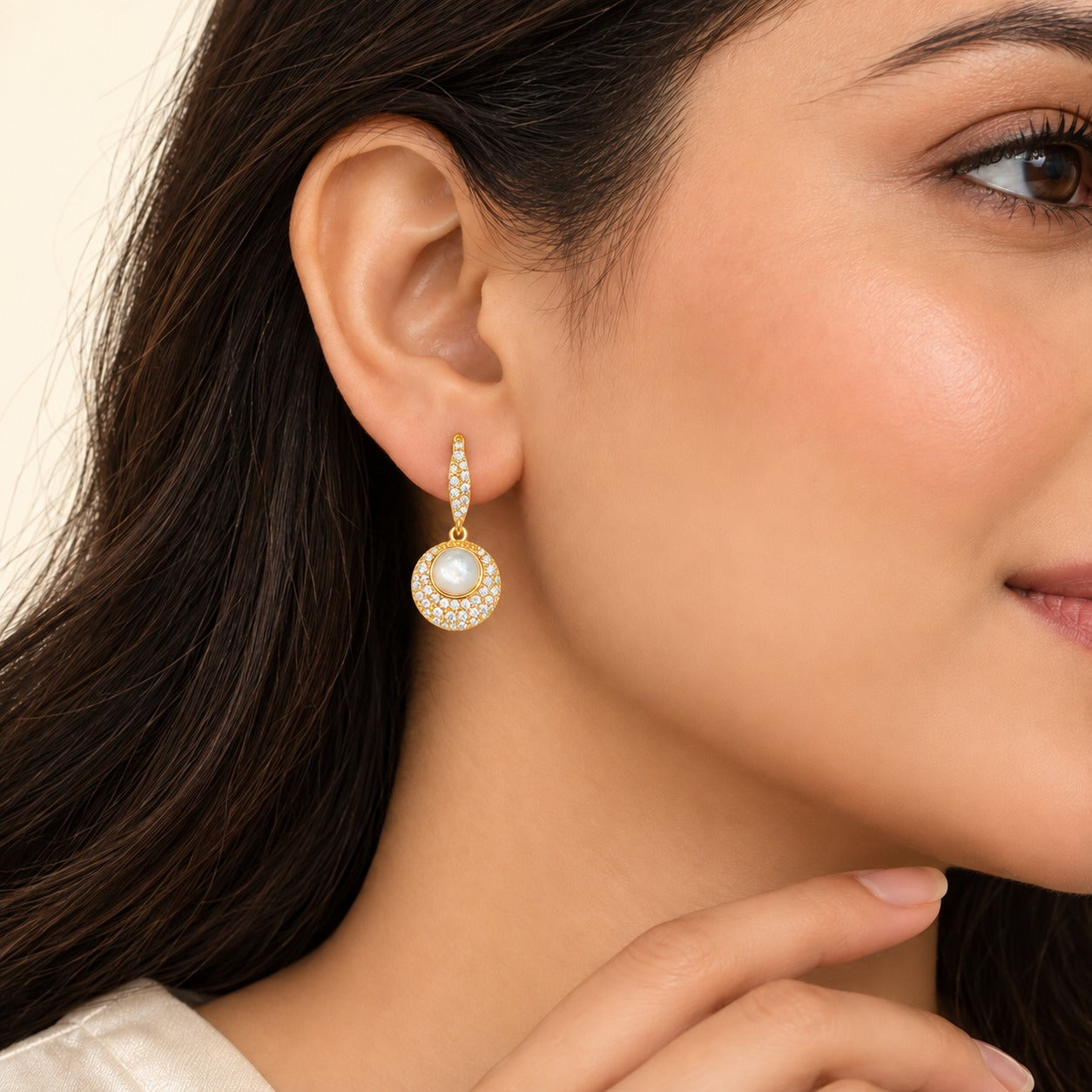 925 Silver Kira Drop Earrings