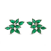 Marigold Mini Earrings - Green