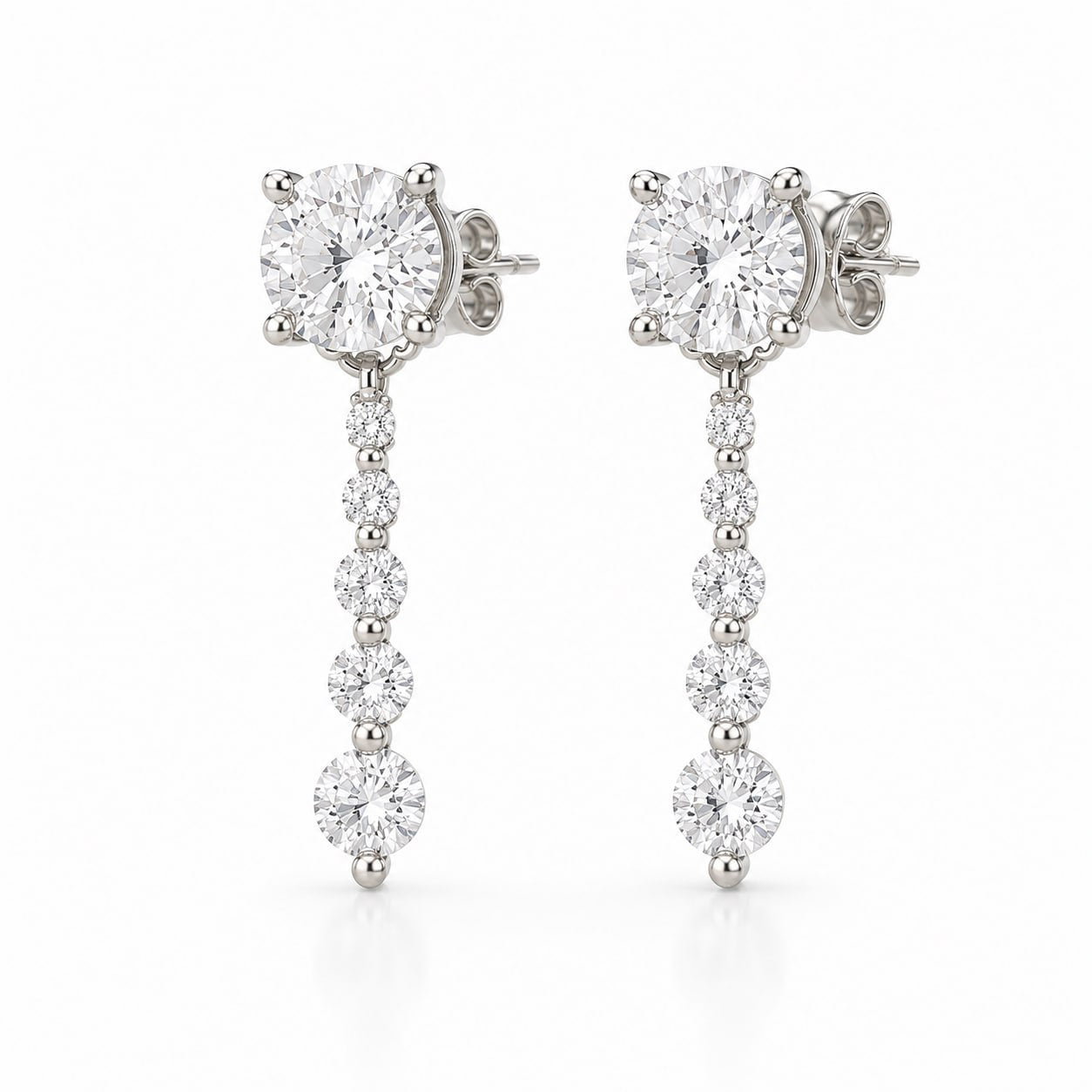 Silver Sterling Misha Earring